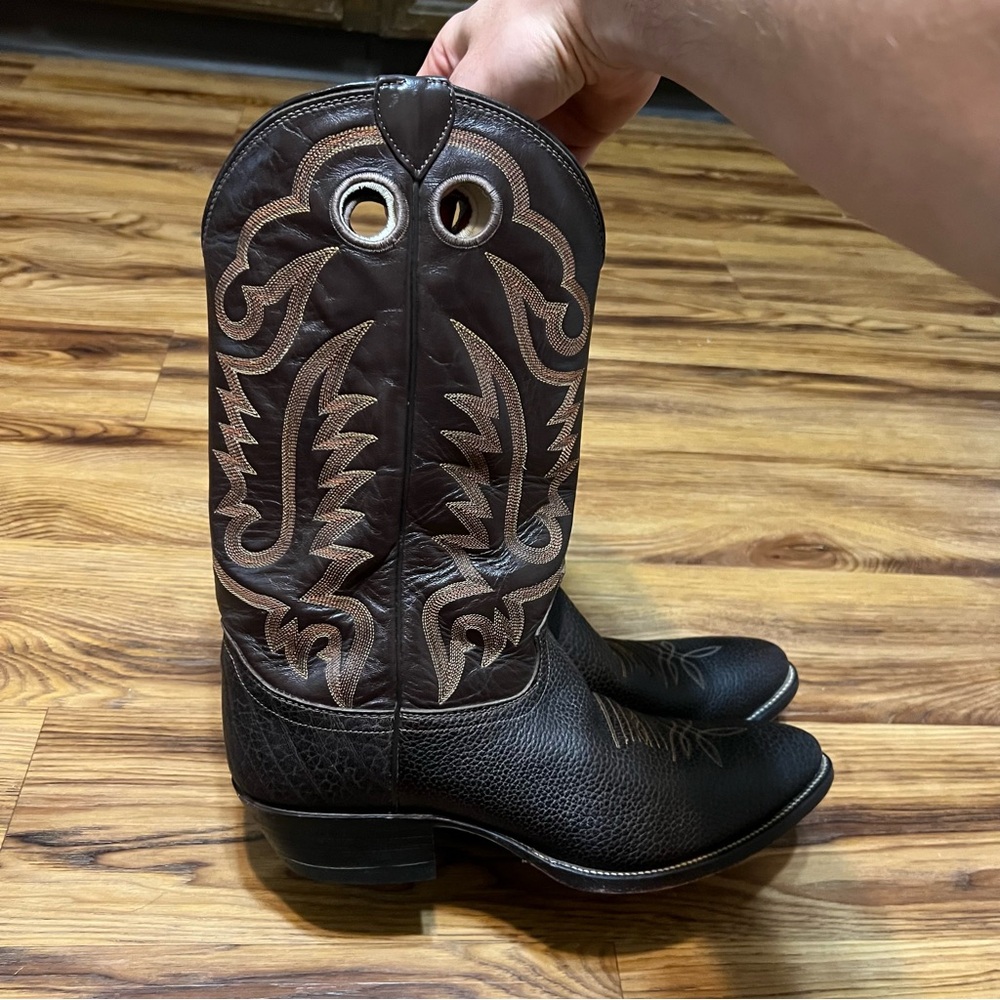 Justin Men’s Boots Size 12D - Picture 3 of 6